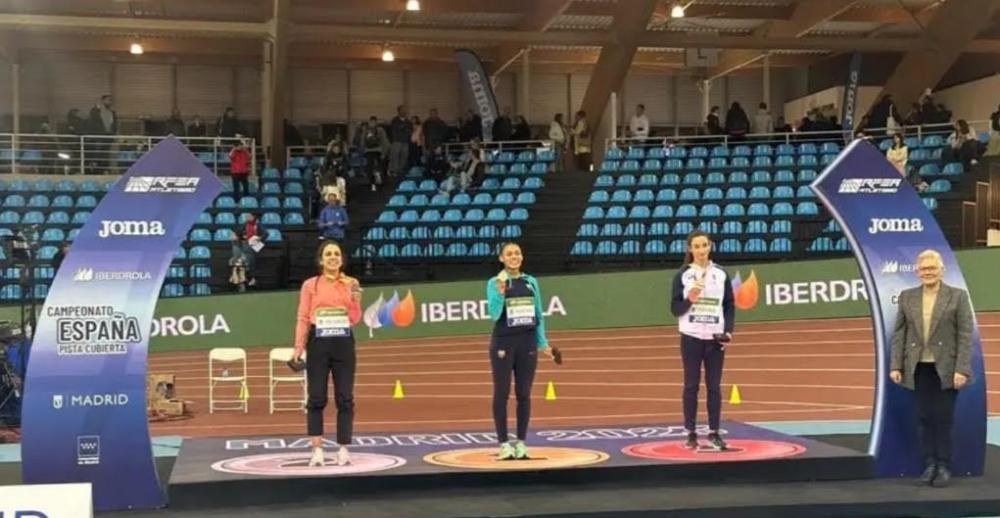 Imagen La velillense Elena Guiu bronce en el LIX Campeonato de España de Atletismo en pista cubierta