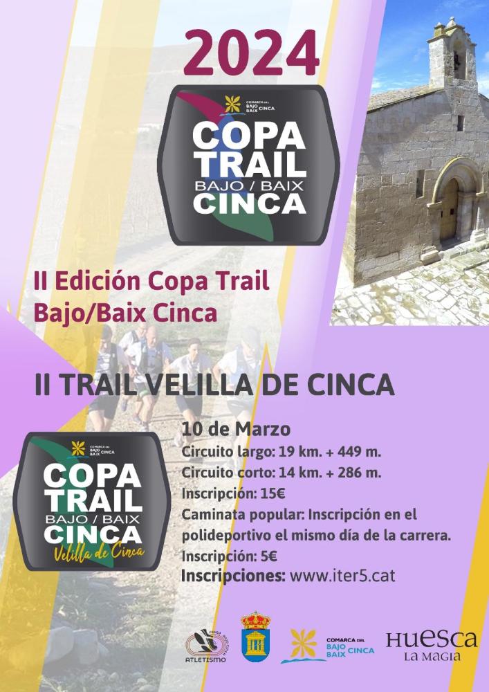 Imagen Velilla acoge la disputa de la primera prueba de la II Copa Trail Bajo Cinca